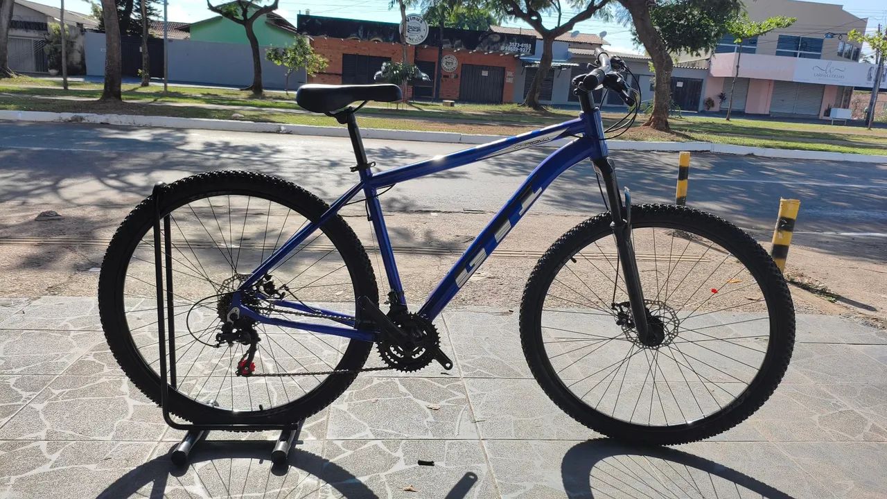BICICLETA GTI AZUL ARO 29 ? NOVA!