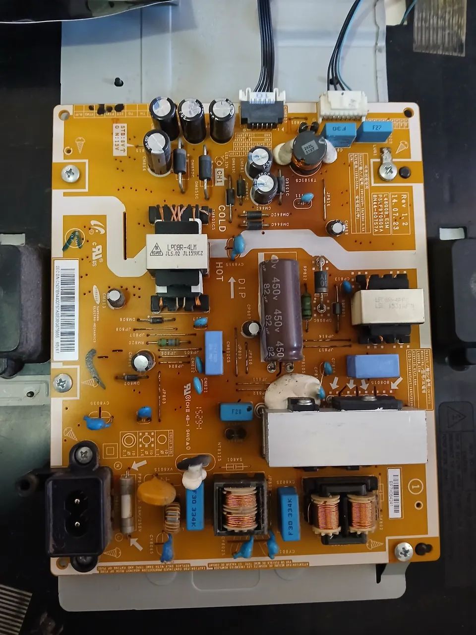 Placa fonte da Smart TV Samsung UN48H4203AG 