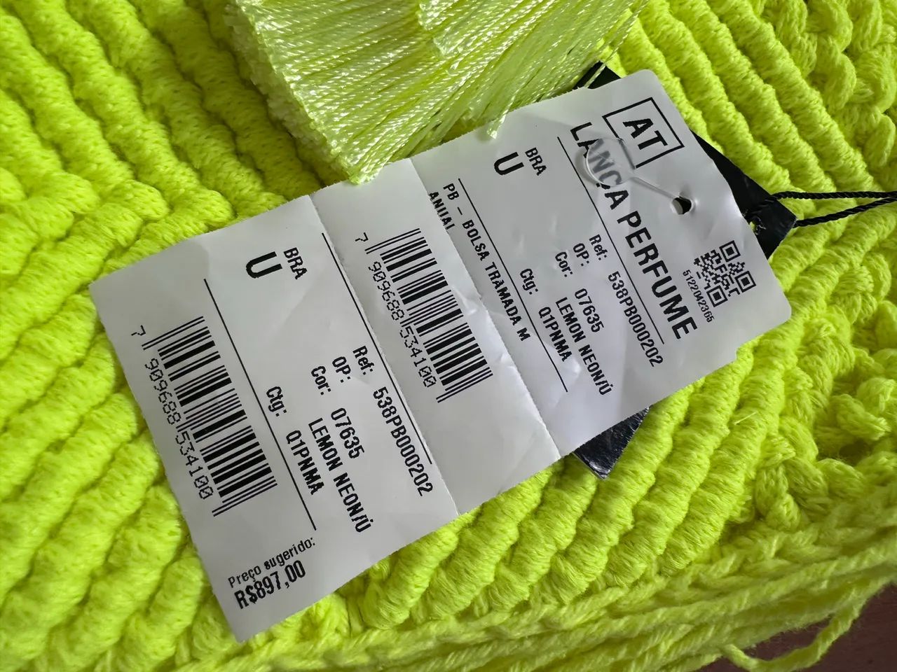 Bolsa Tramada Lança Perfume - Foto 4