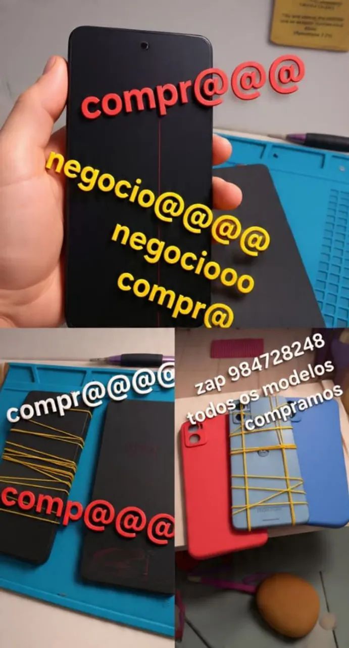 Trincado quebrado dando sinal * zap