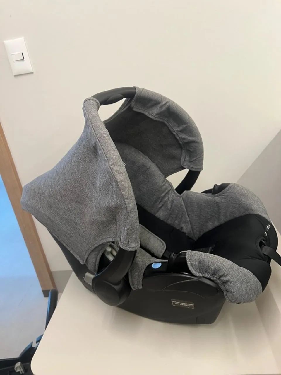 Bebê Conforto Safety 1st One-Safe com Base - Cinza - Foto 2