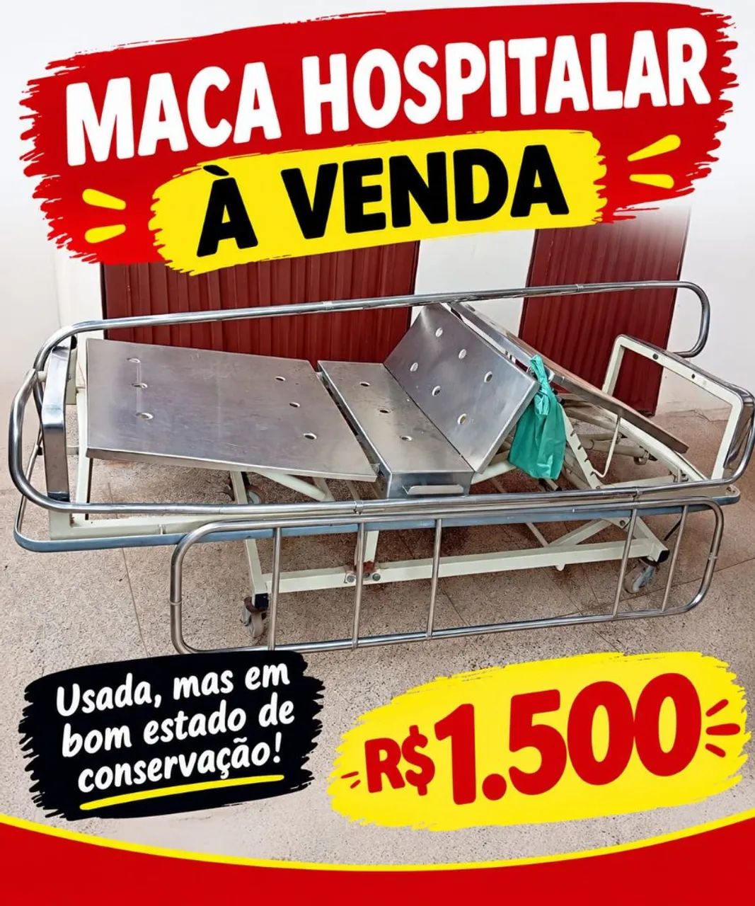 Maca hospitalar 