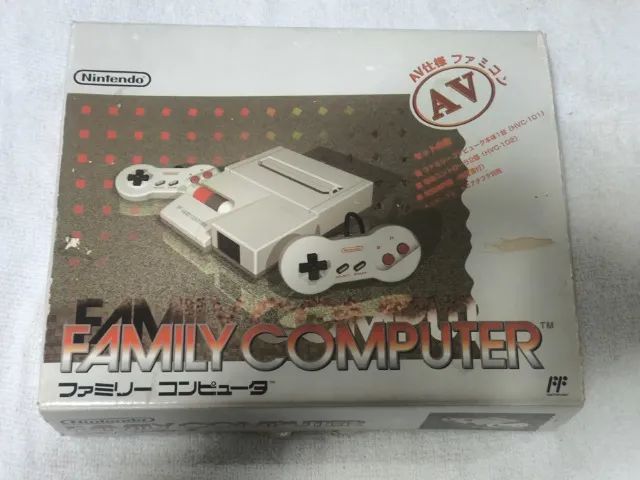 Console Videogame Nintendo Famicom AV Top Loader