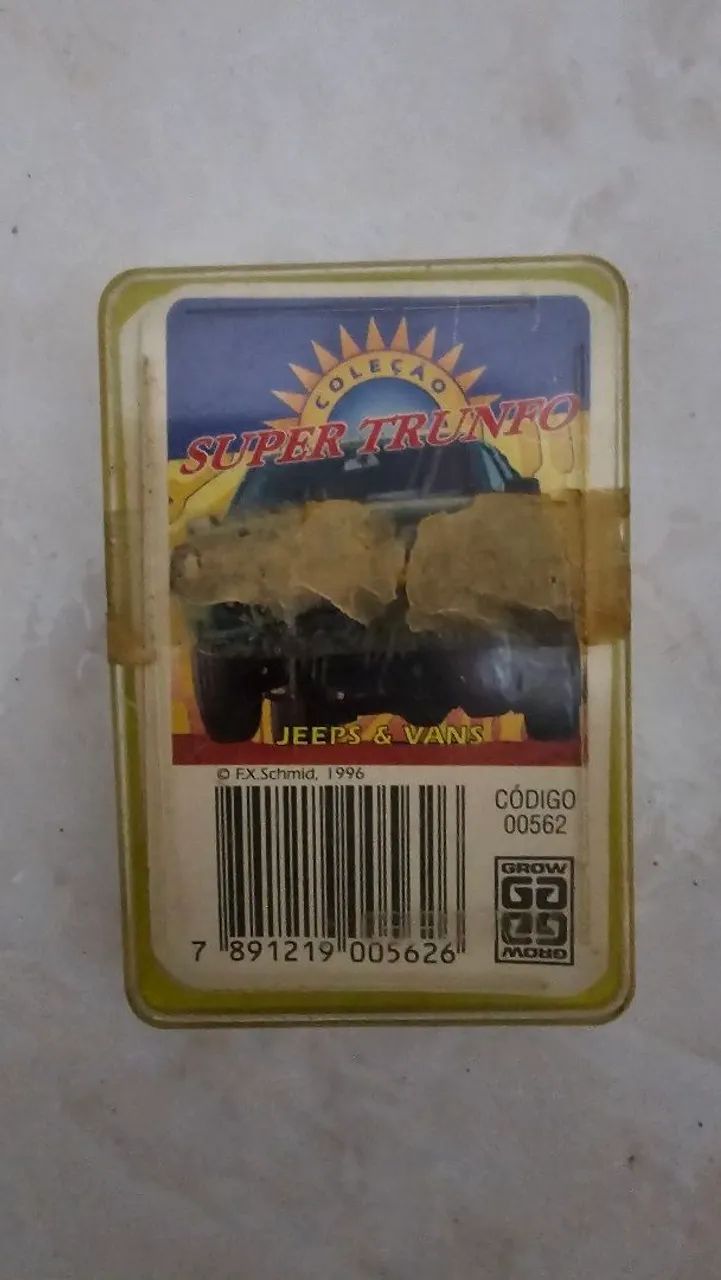 Super Trunfo Jeeps e Vans (anos 90) - Foto 2