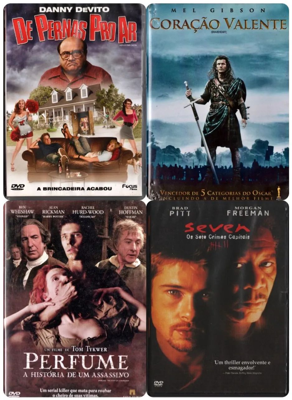 Lote com 24 Filmes Originais em DVD - Foto 4