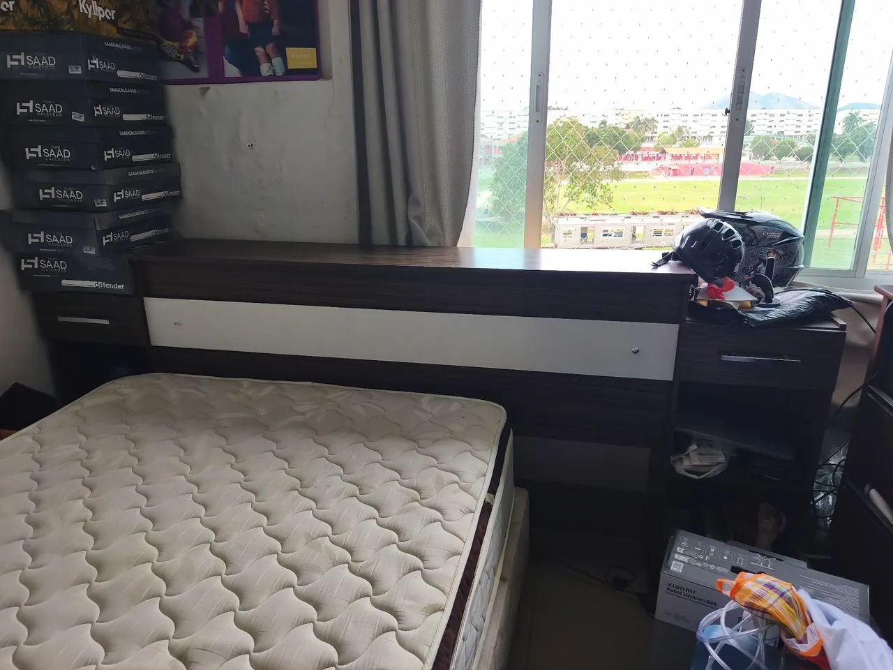 Cabeceira de cama com baú  - Foto 4