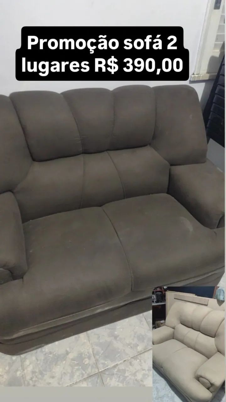 sofa dois lugares
