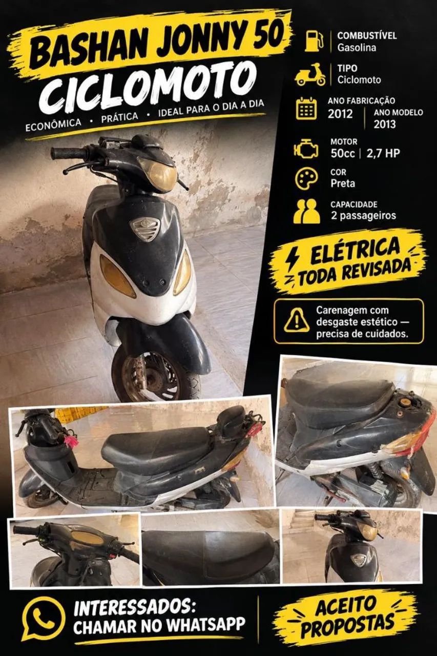 Vendo Bashan Jonny 50