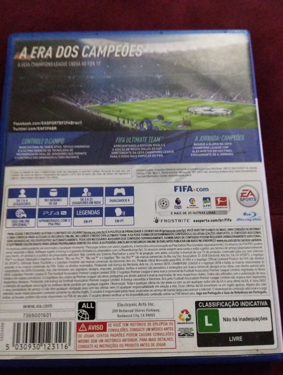 CD de PS4 FIFA19 - Foto 2
