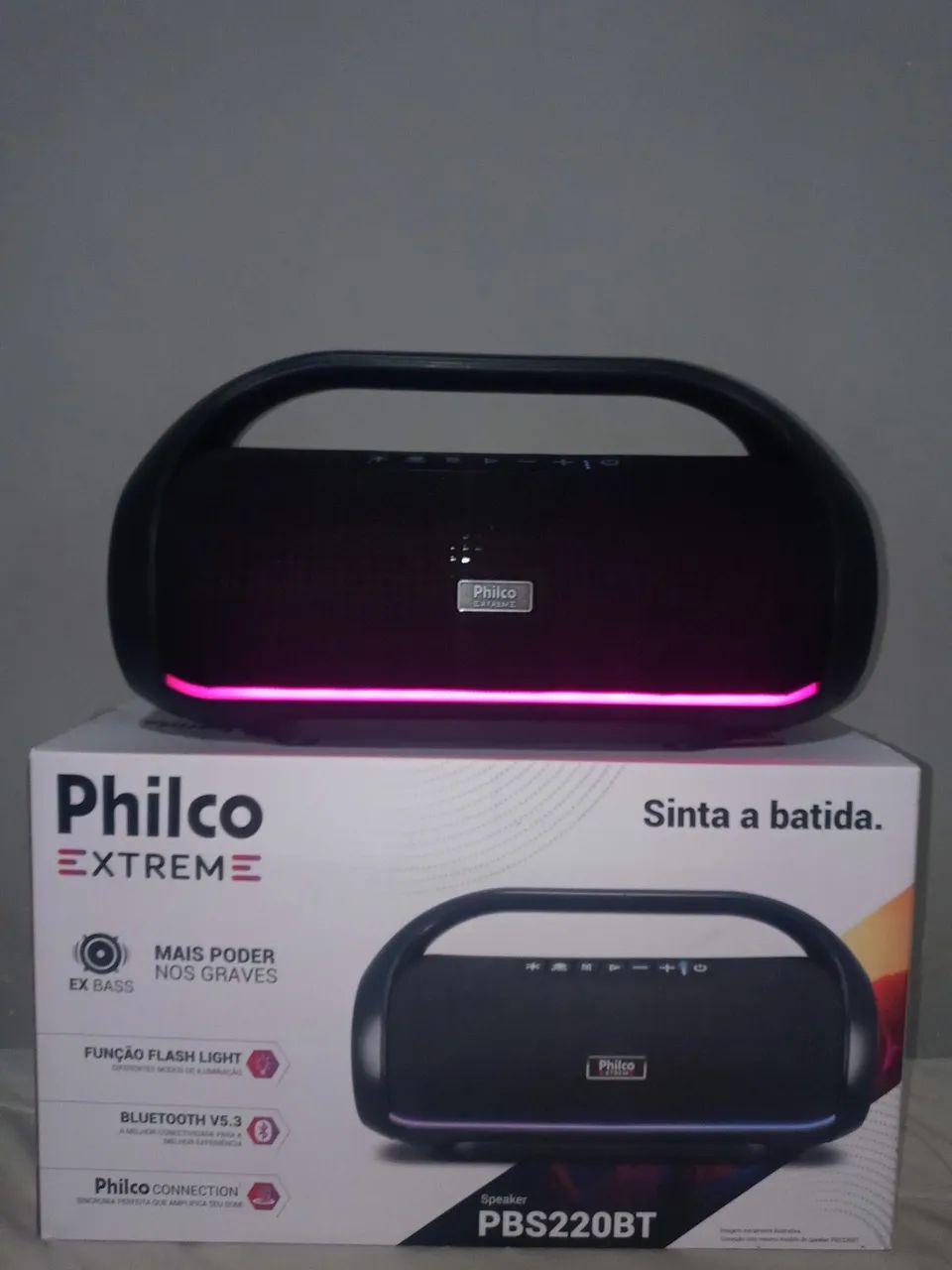 Caixa de som Philco 220w - Foto 2