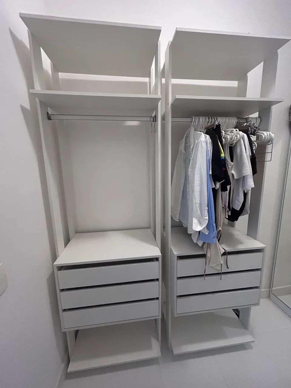Armario closet - 2 módulos 