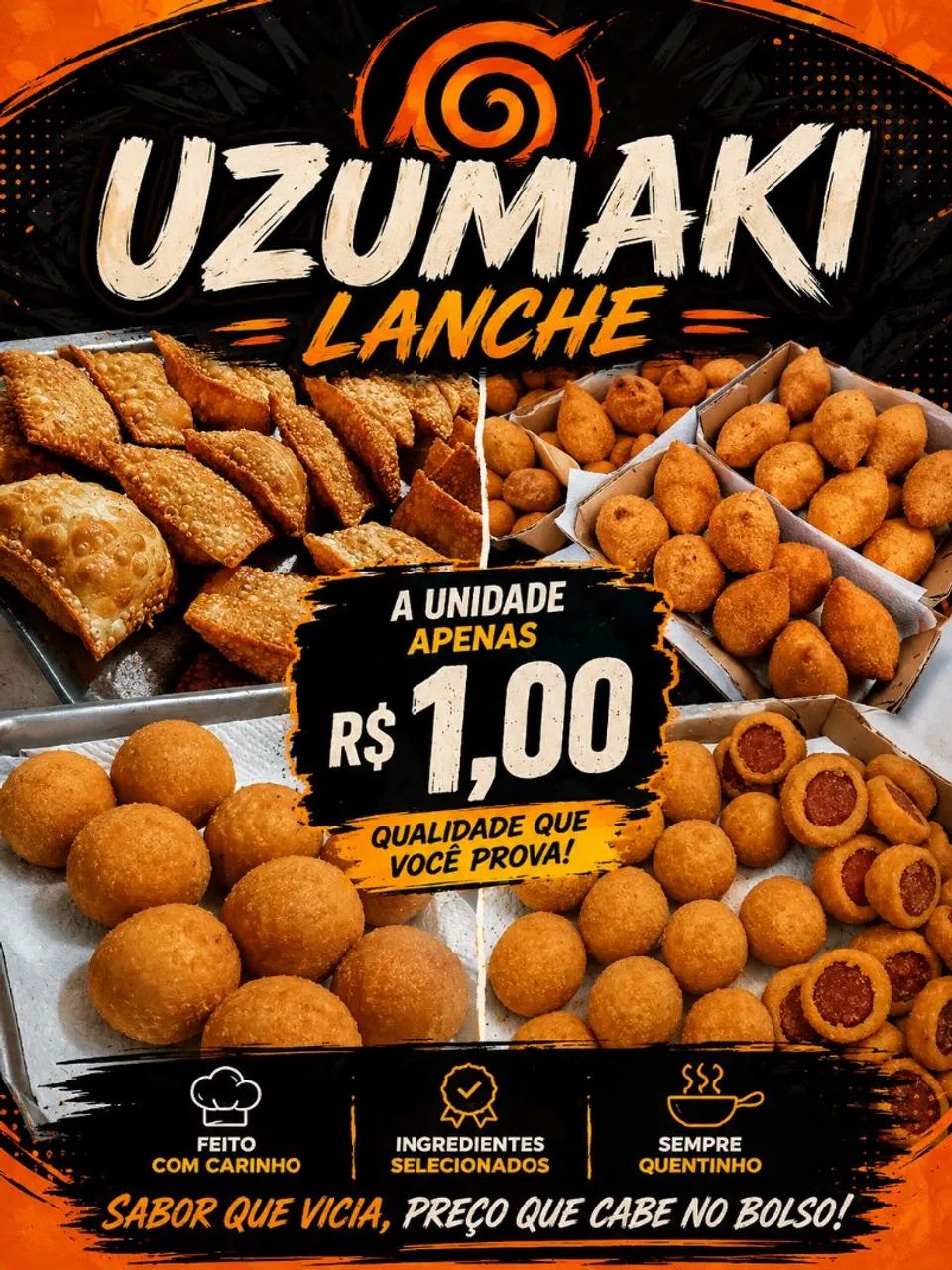 Salgados para festa