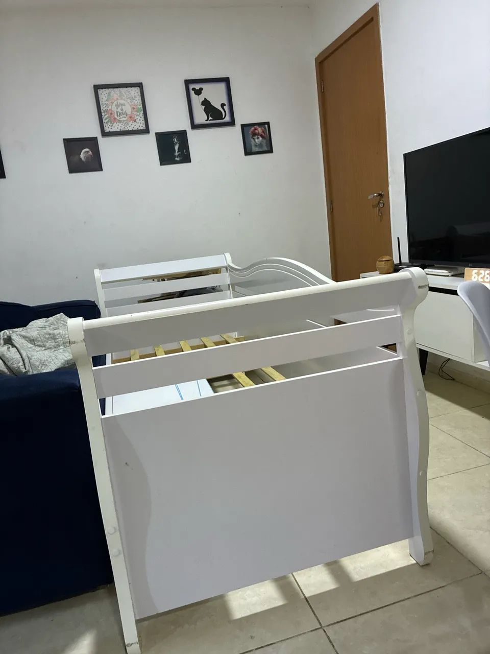 Cama de madeira Solteiro - Foto 4