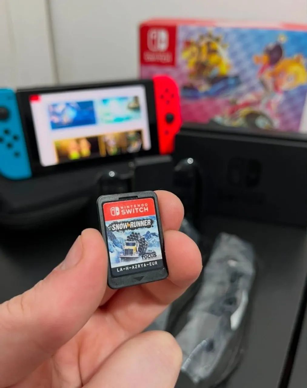 NINTENDO SWITCH V2  IMPECÁVEL! - Foto 5