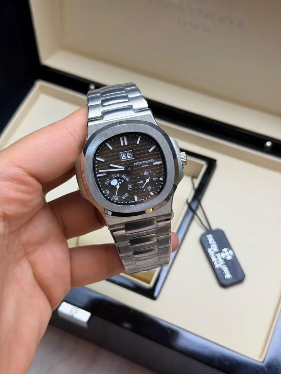 Relógio Automático Patek Nautilus - Foto 4