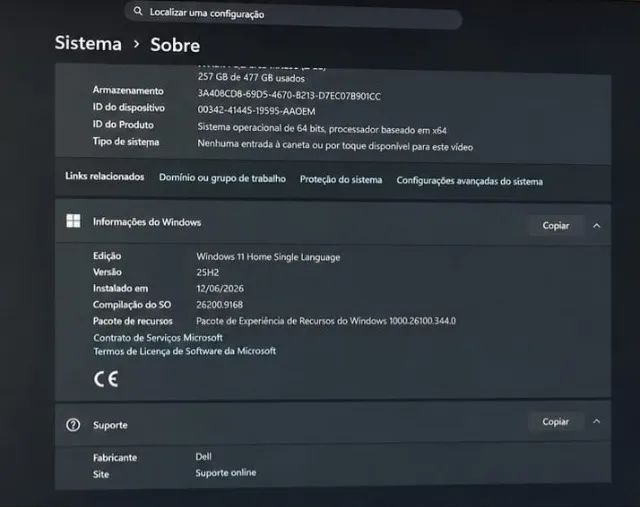 Notebook Dell Inspiron 5502 ? i7 + MX350 + 16 GB RAM - Foto 4