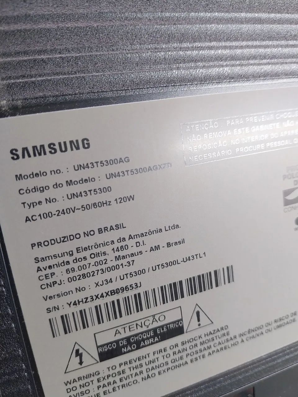 Tv 43 samsung  smart  Wi-Fi tizem  - Foto 5