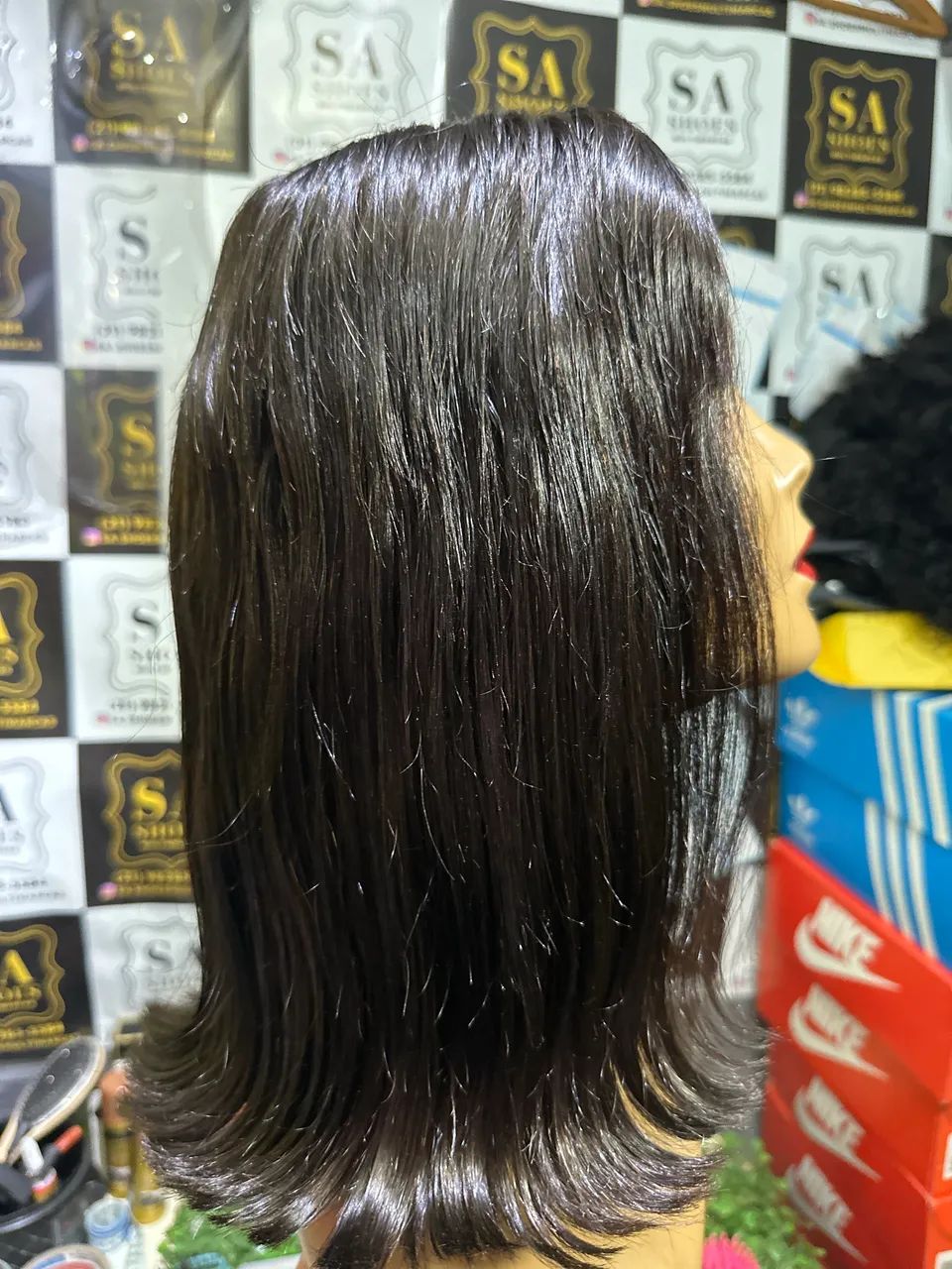 LACE FRONT 35 cm Cabelo HUMANO repartição 5x5  - Foto 4