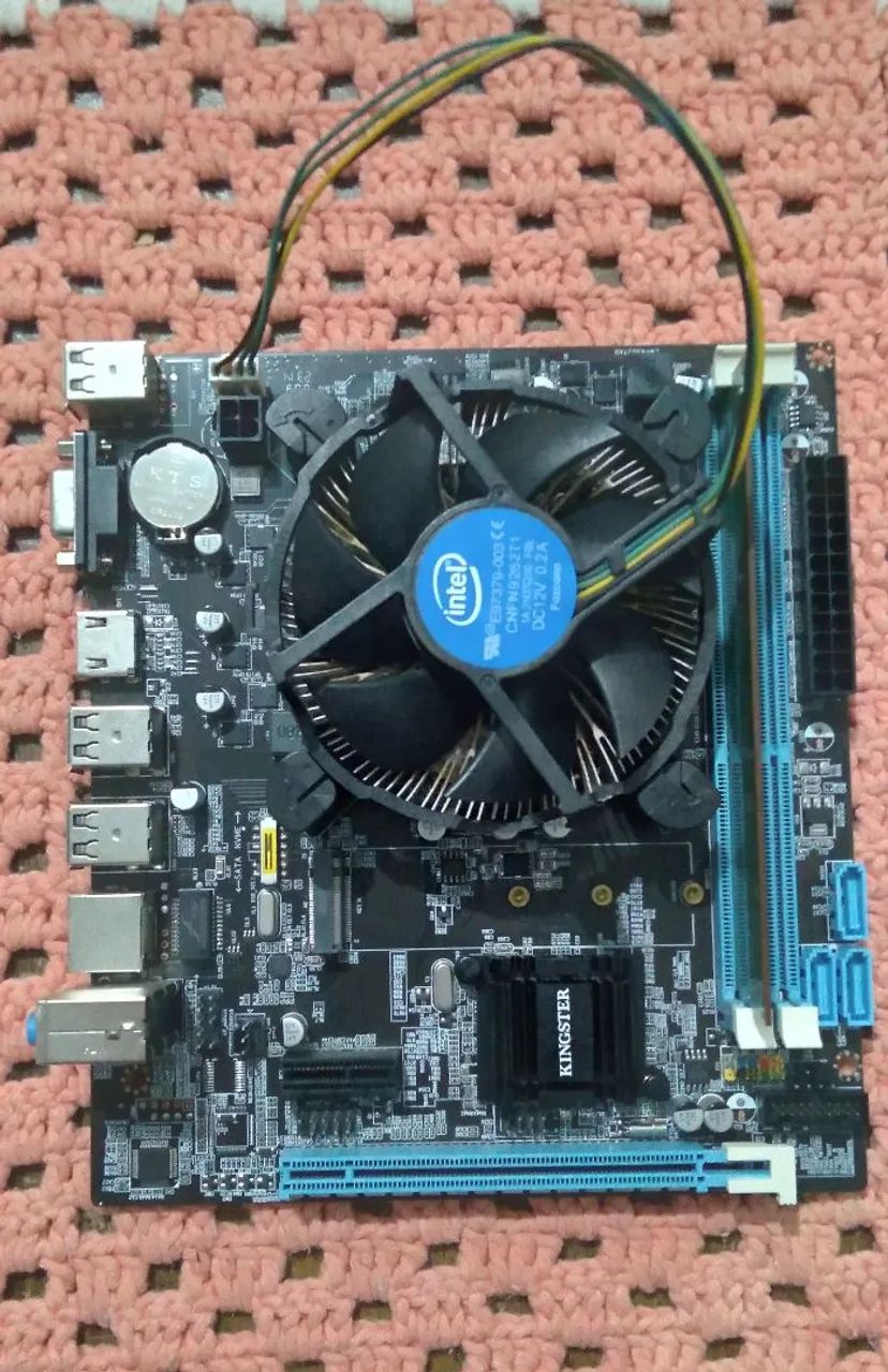 Kit i3 3240  placa mãe monitor e fonte básica