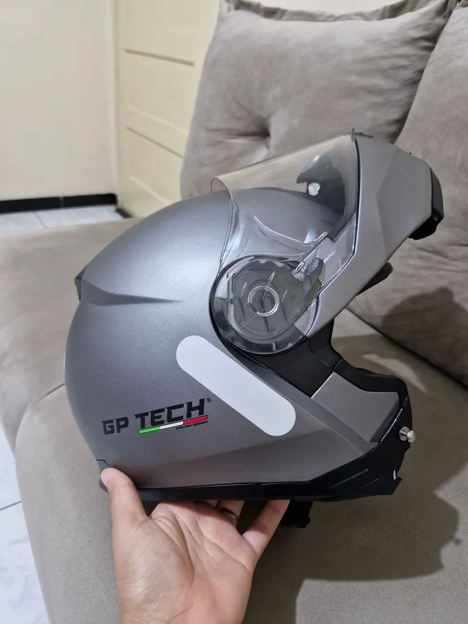 capacete escamoteável  - Foto 2