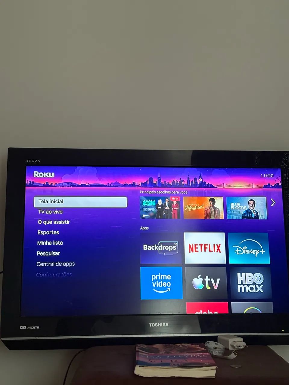 Televisão 32 polegadas, com chromecast que a torna smart - Foto 3