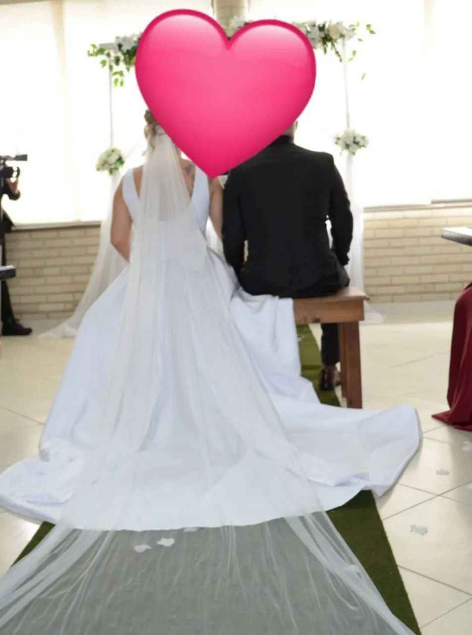 Vestido de noiva minimalista  - Foto 4