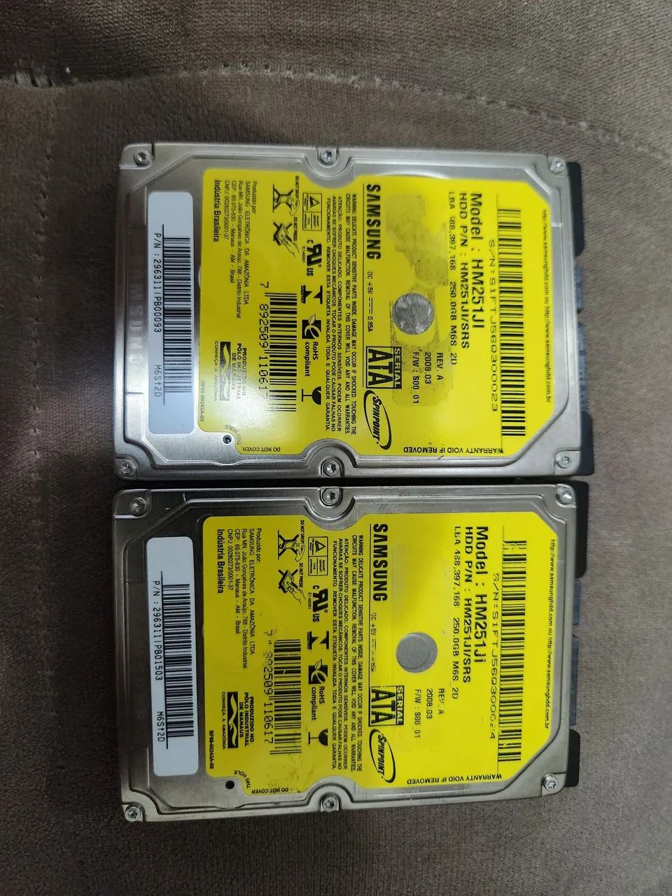 2 HD de 250GB cada de 2.5 - Foto 3