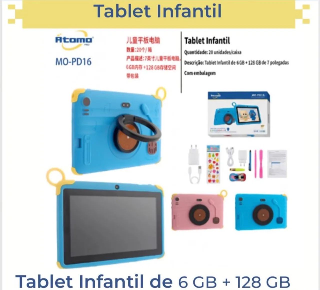 Tablet infantil 