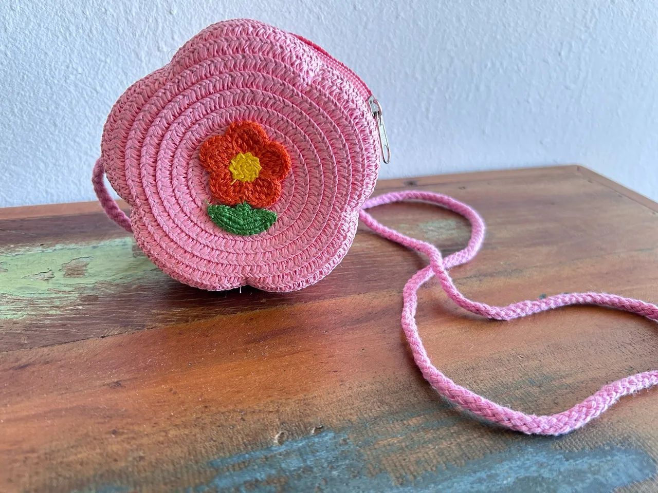 Bolsa infantil flor - Foto 2