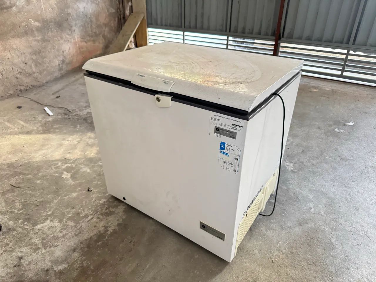 Freezer e geladeira da consul horizontal 