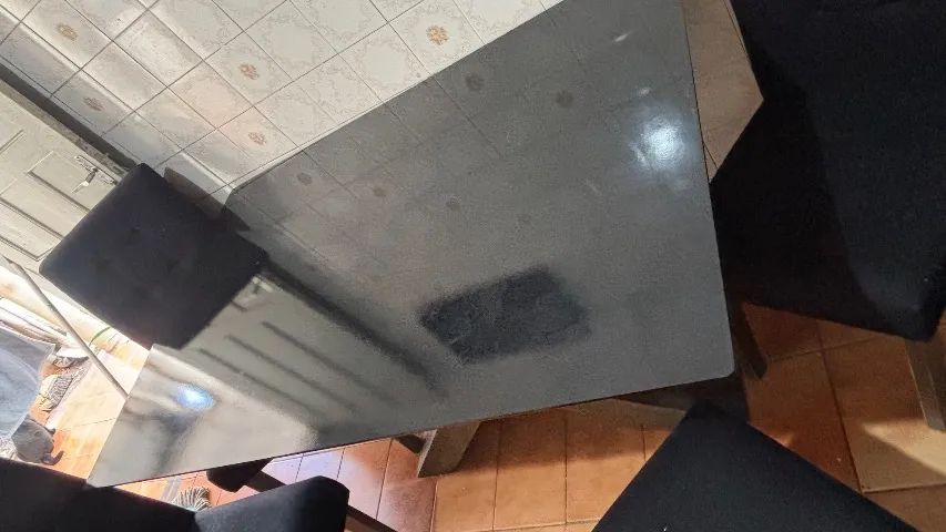 Mesa de jantar 4 lugares com 4 cadeiras  - Foto 3