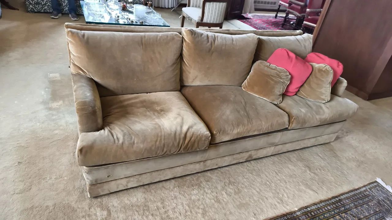 Conj de sofá vintage 