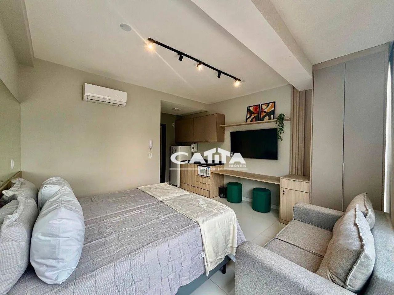 STUDIO mobiliado a 300m do metrô Tatuapé - Foto 4
