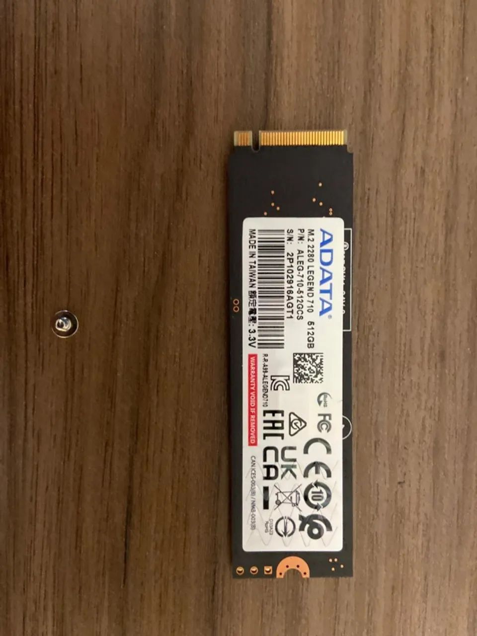 Ssd Adata Legend 710 De 512gb Azul - Foto 2