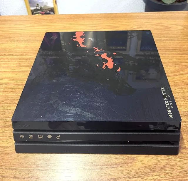 PS4 PRO EDIÇÃO MONSTER HUNTER - Foto 5