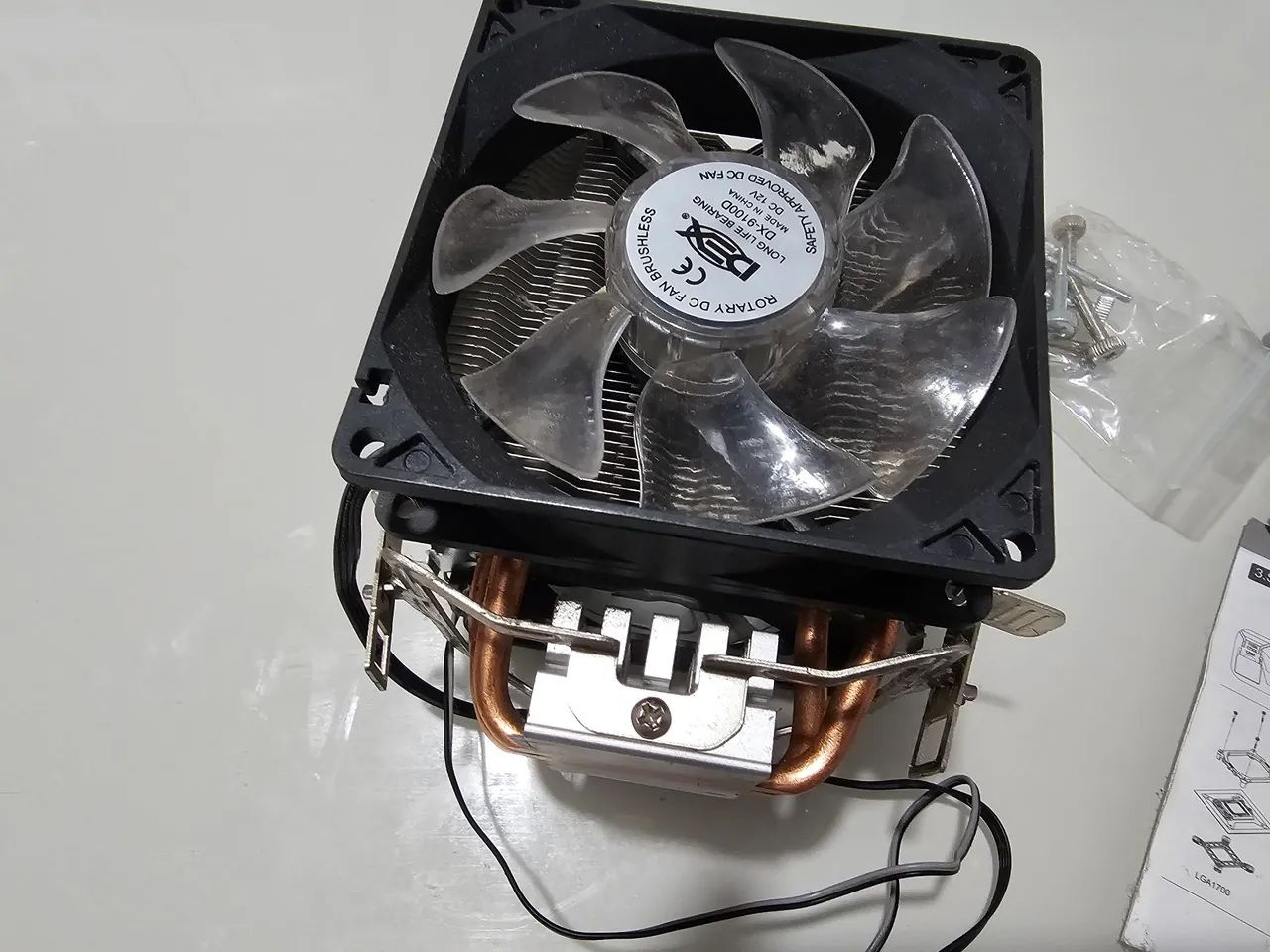 Cooler Processador DEX DX-9100D Dual Heatpipes Cobre (Intel e AMD) - Foto 2