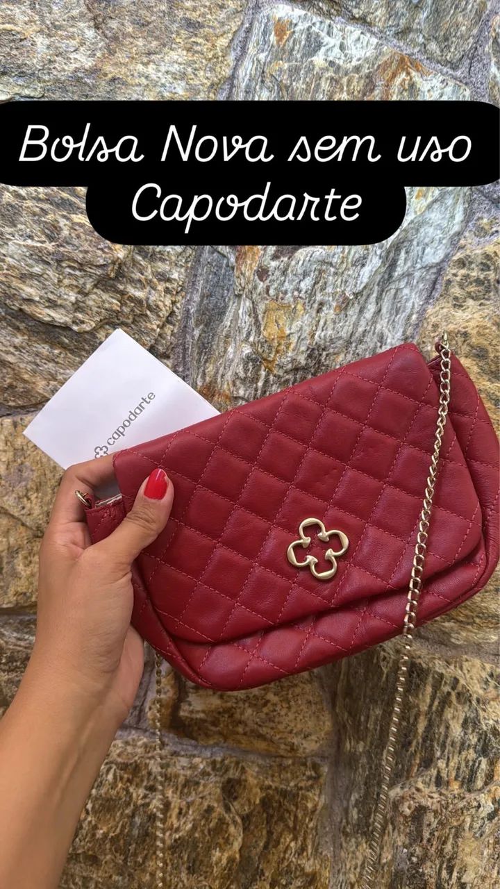 Bolsa Nova sem uso capodarte