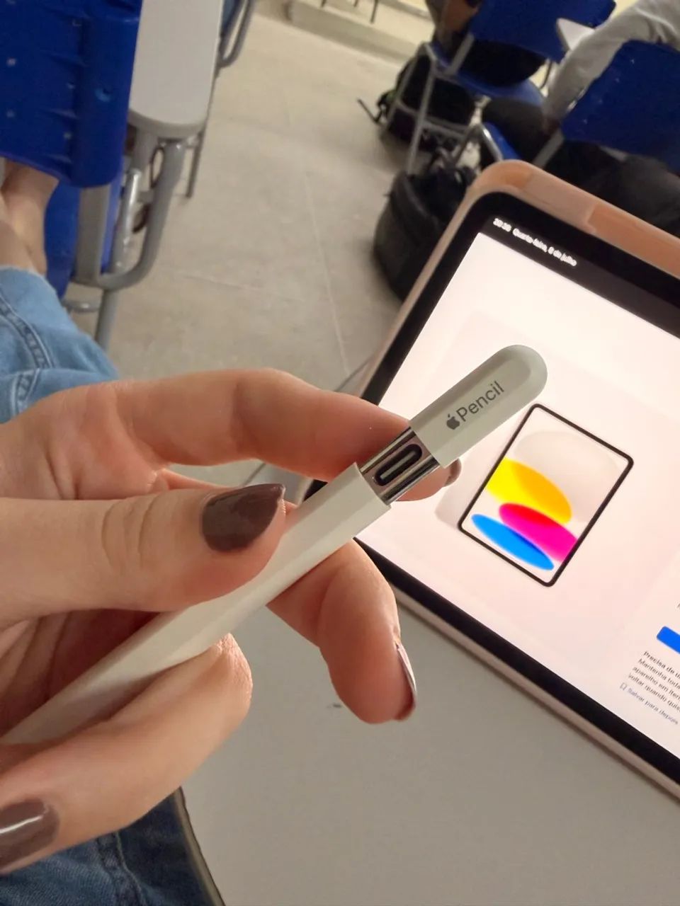 Apple Pencil USBC ORIGINAL comprada em ABRIL/26 - Foto 3