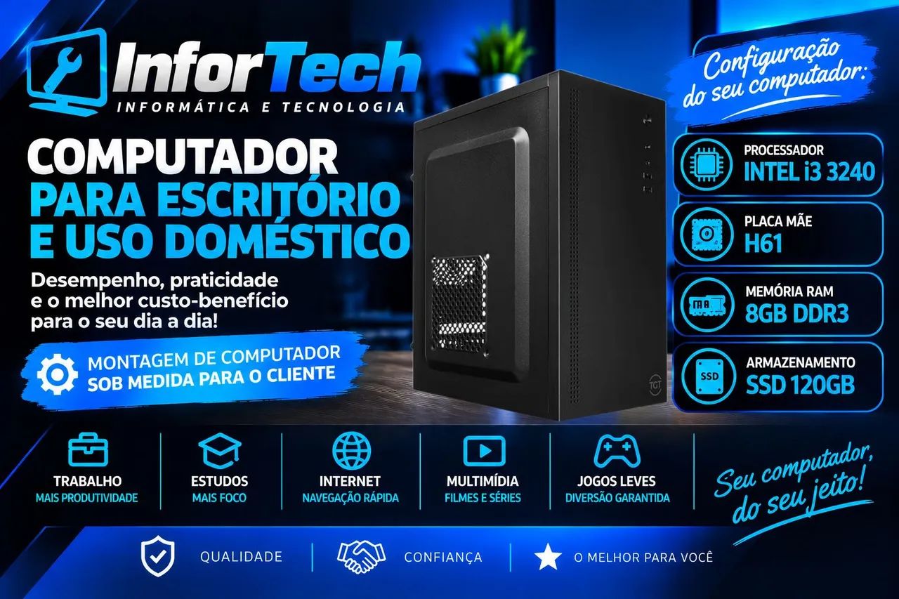 Computador Core I3 Home