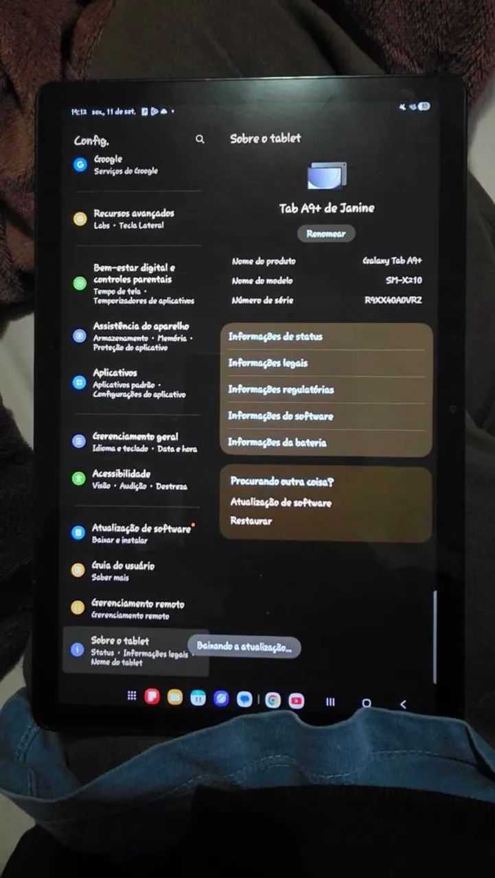 Samsung Galaxy tab A9+ 64gb