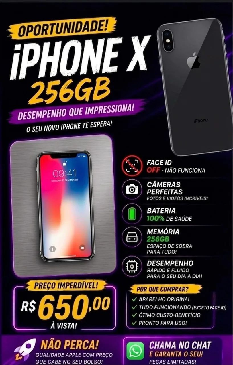 iPhone X 256gb