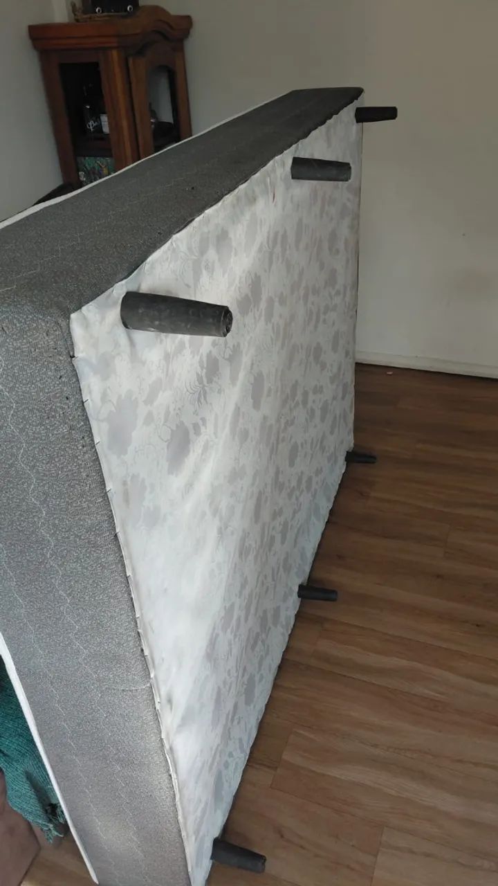 BOX DE MADEIRA - CAMA - OPORTUNIDADE! - Foto 3