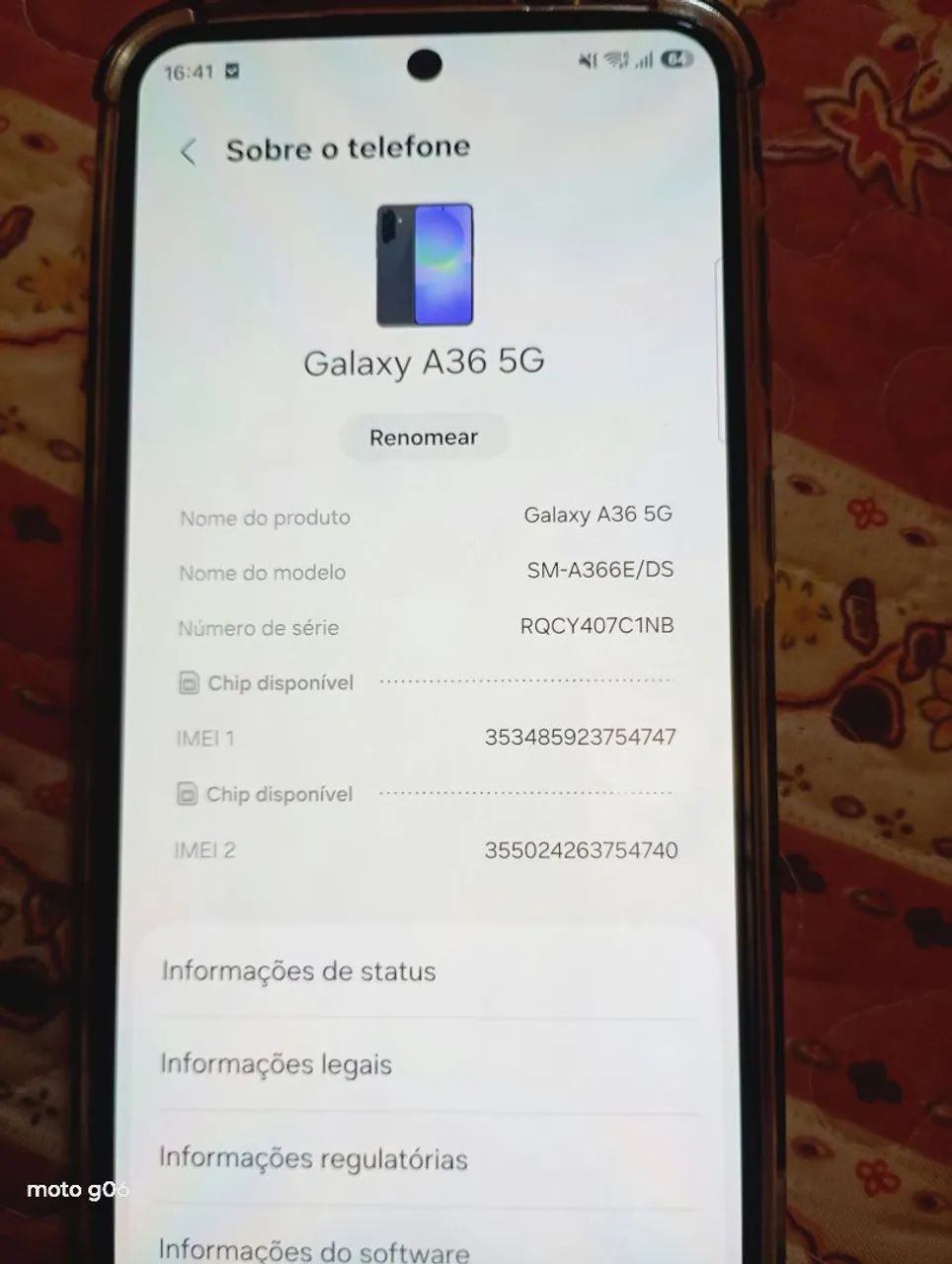 SAMSUNG A36S  - Foto 4