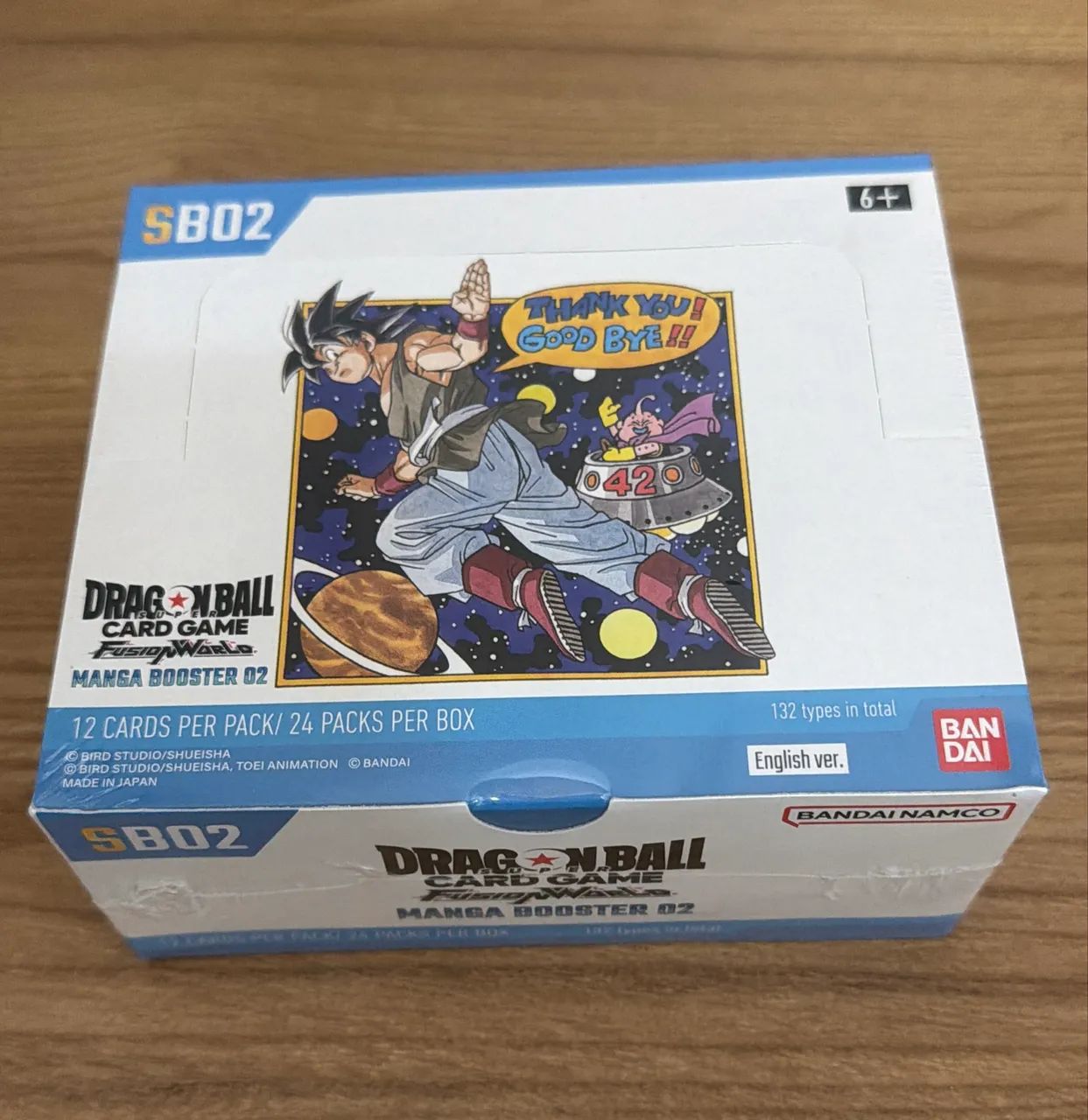 SB02 MANGA BOOSTER 02 3box 新品未開封 Manga Booster SB02 - Dragon Ball Fusion World - Jogos de Vídeo