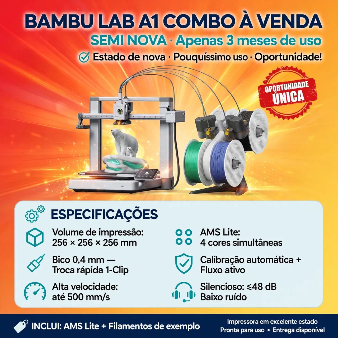 Bambu lab a1 combo 