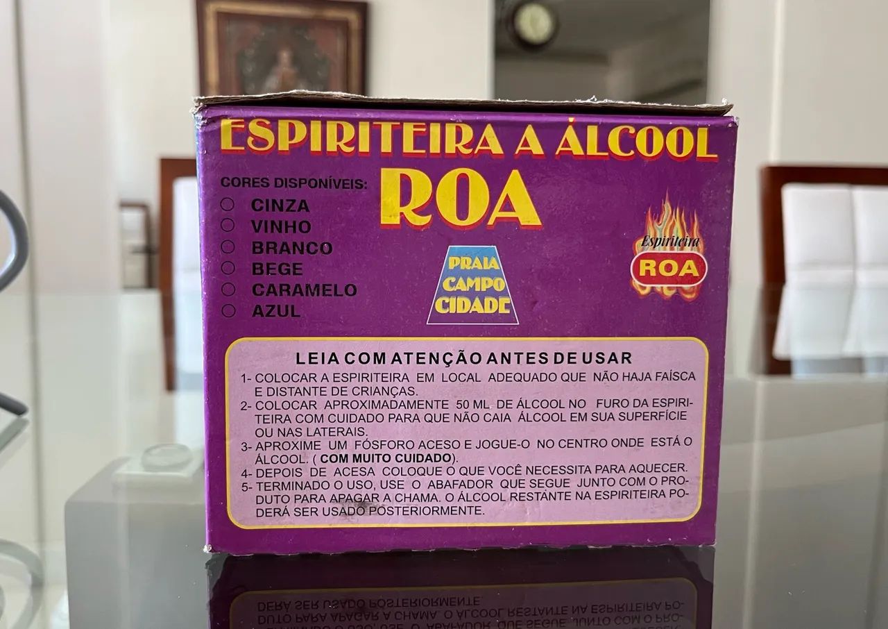 Espiriteira a álcool - Foto 5