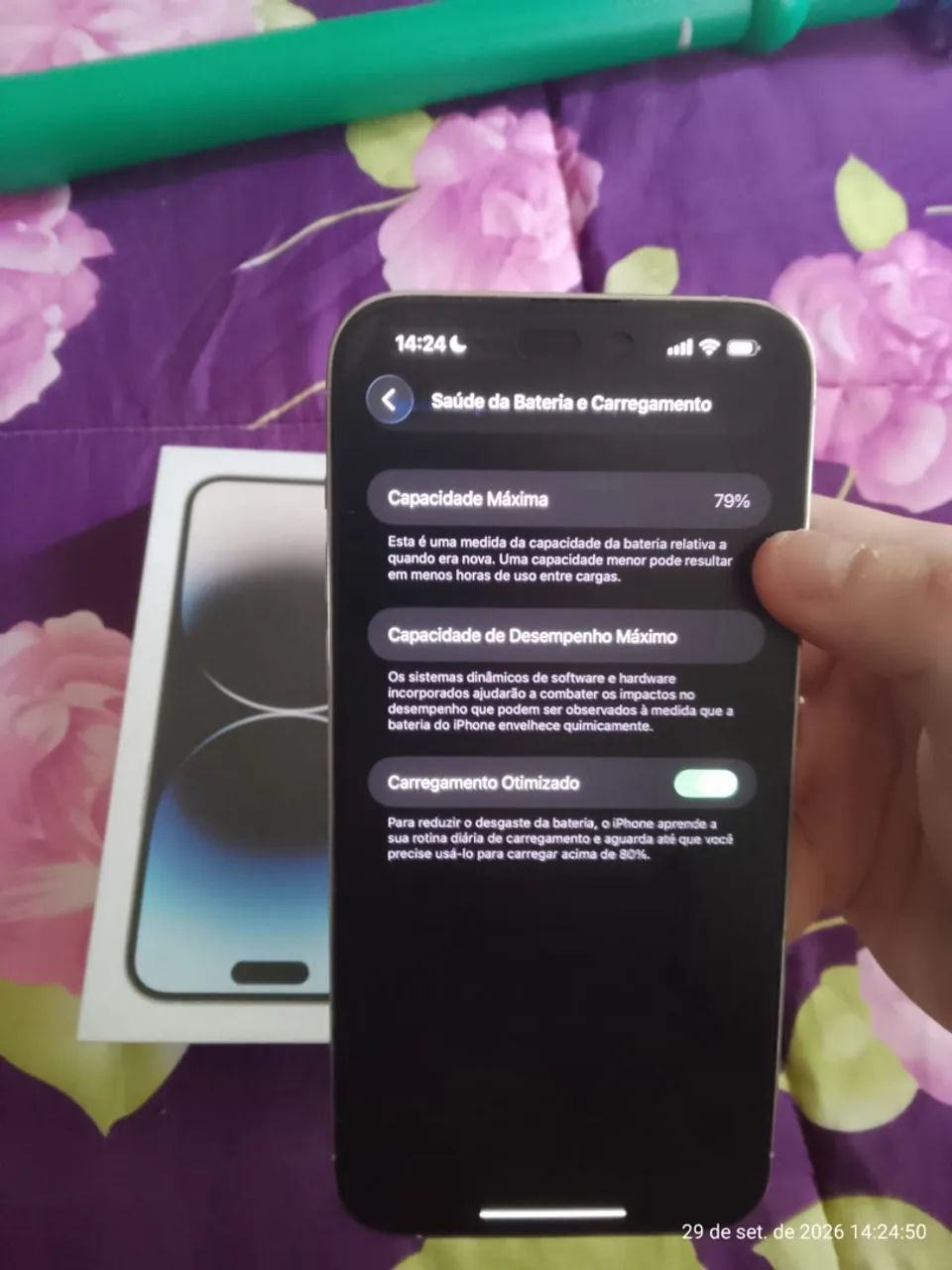 Iphone 14 Pro Max Usado - 128gb  - Foto 5