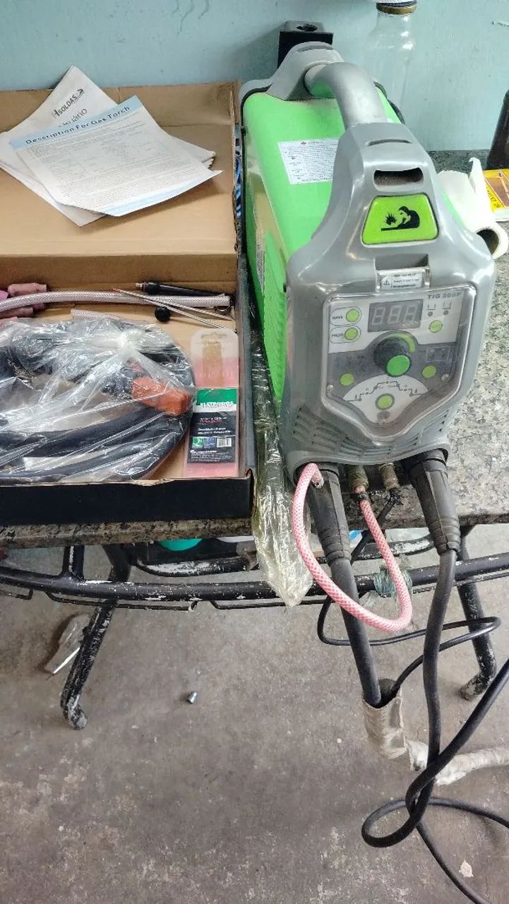 Máquina de solda tig e eletrodo  - Foto 2