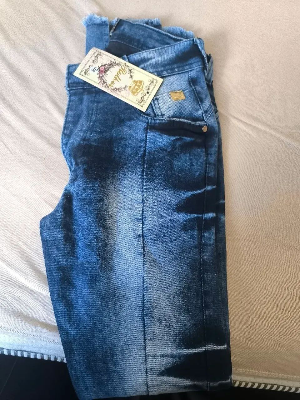 Calça jeans tamanho 38 