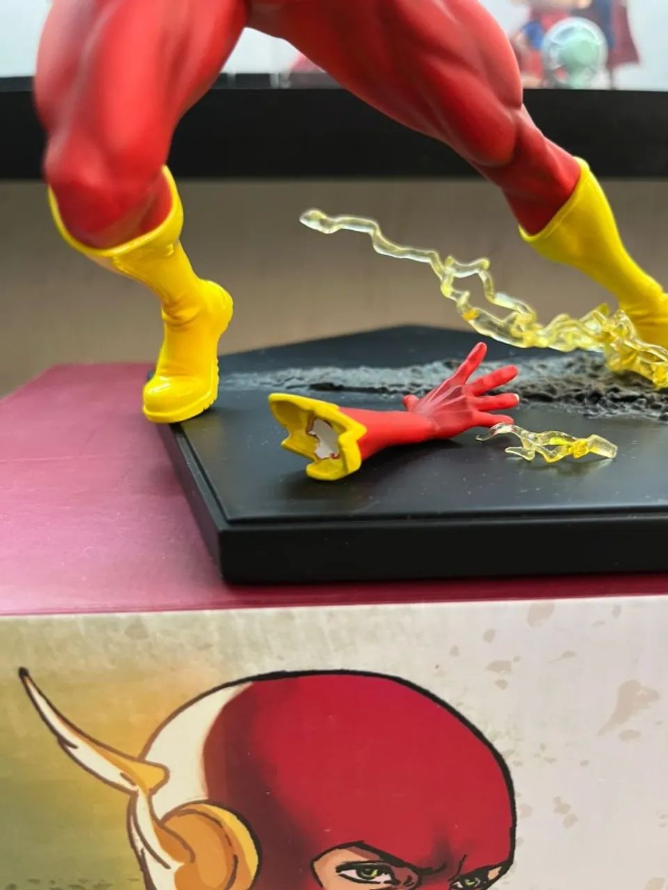 The Flash Iron Studios Dc Comics By Ivan Reis Art Scale 110 (Usado) - Foto 5